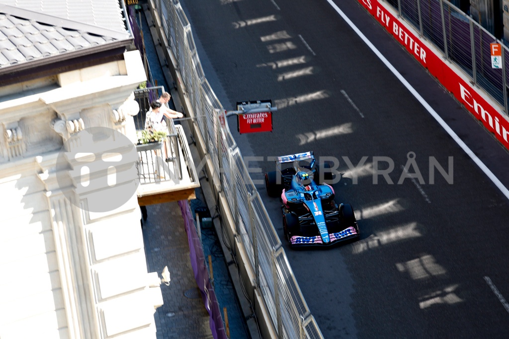 Esteban Ocon Fra Bwt Alpine F Team F Grand Prix Of Azerbaijan