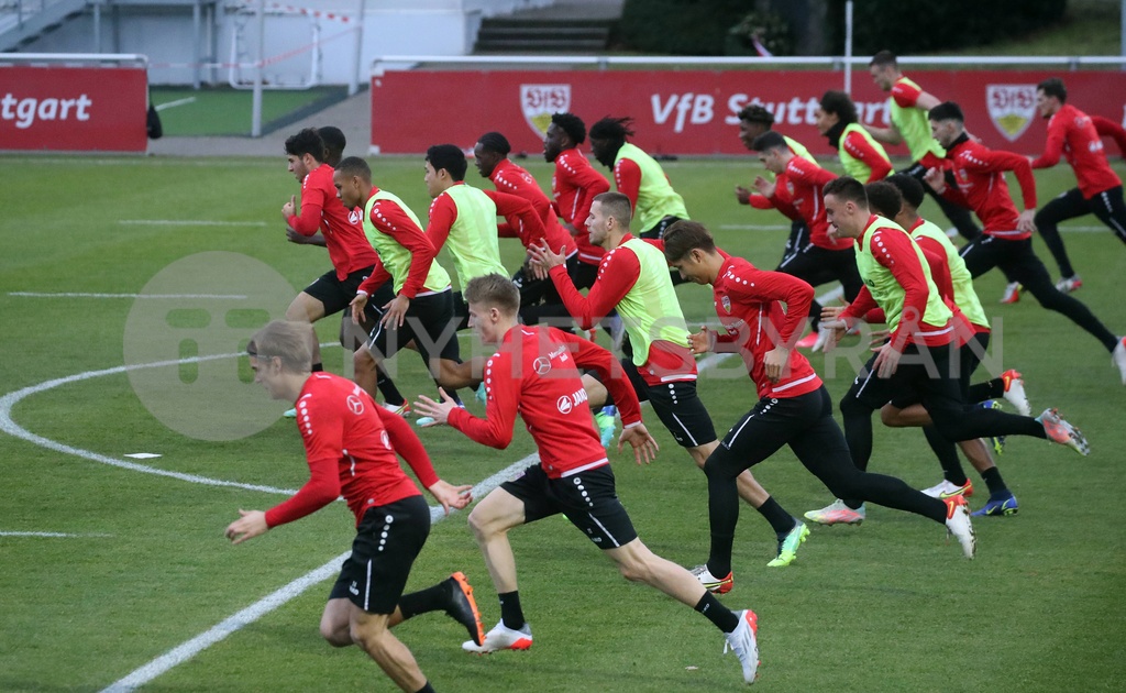 30 12 21 VfB Stuttgart Training Deutschland Stuttgart 30 12 2021