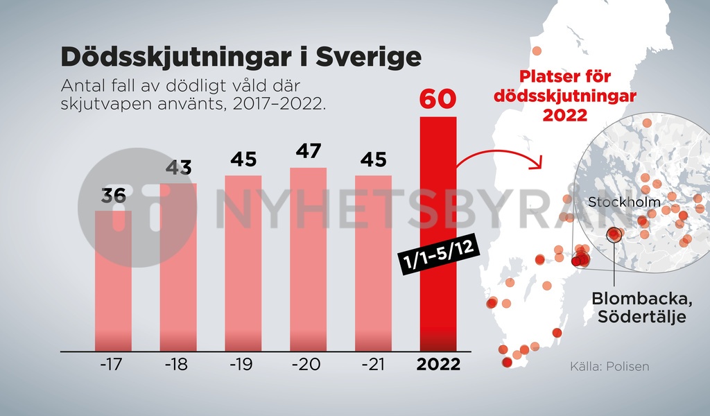 Dödsskjutningar i Sverige