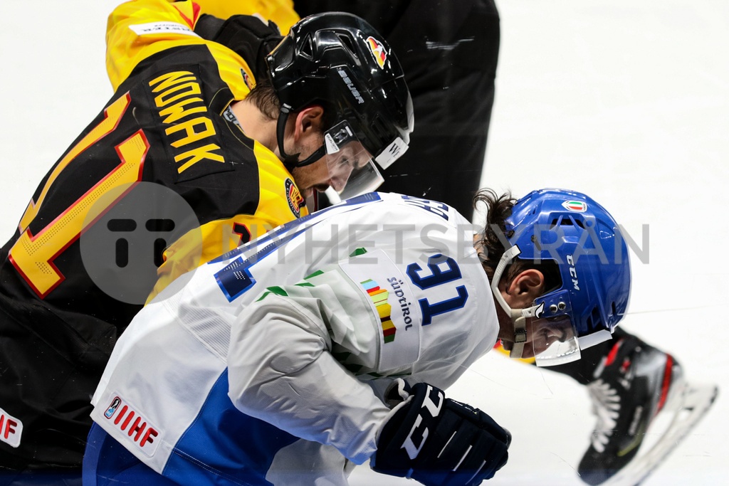 Ice Hockey World Championship 2021 Germany vs Italy, riga, Latvia