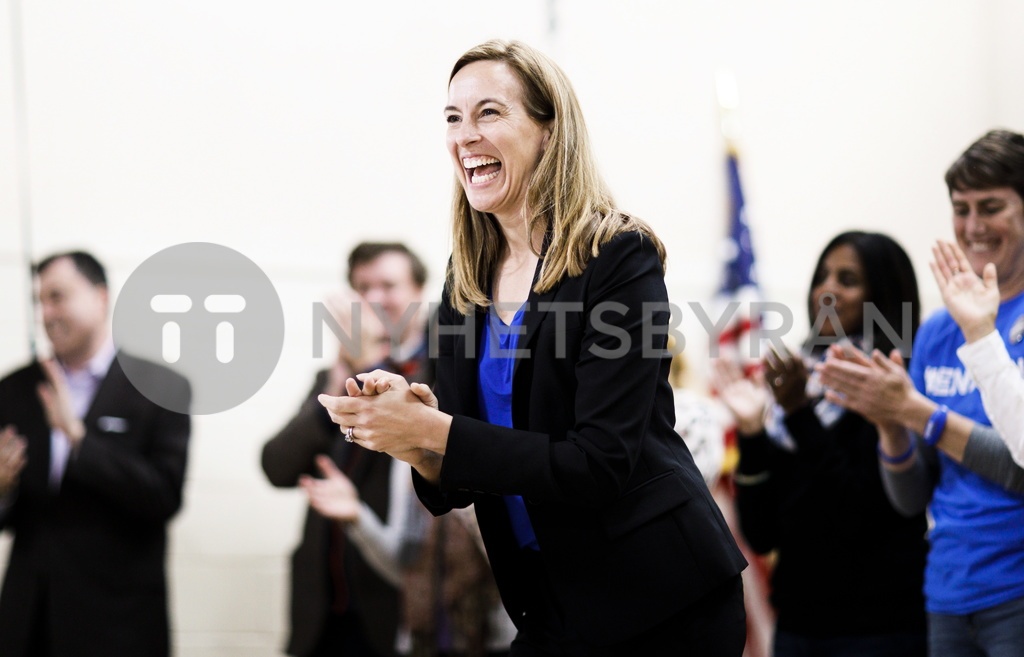 Democratic Congressional Candidate Mikie Sherrill In New Jersey