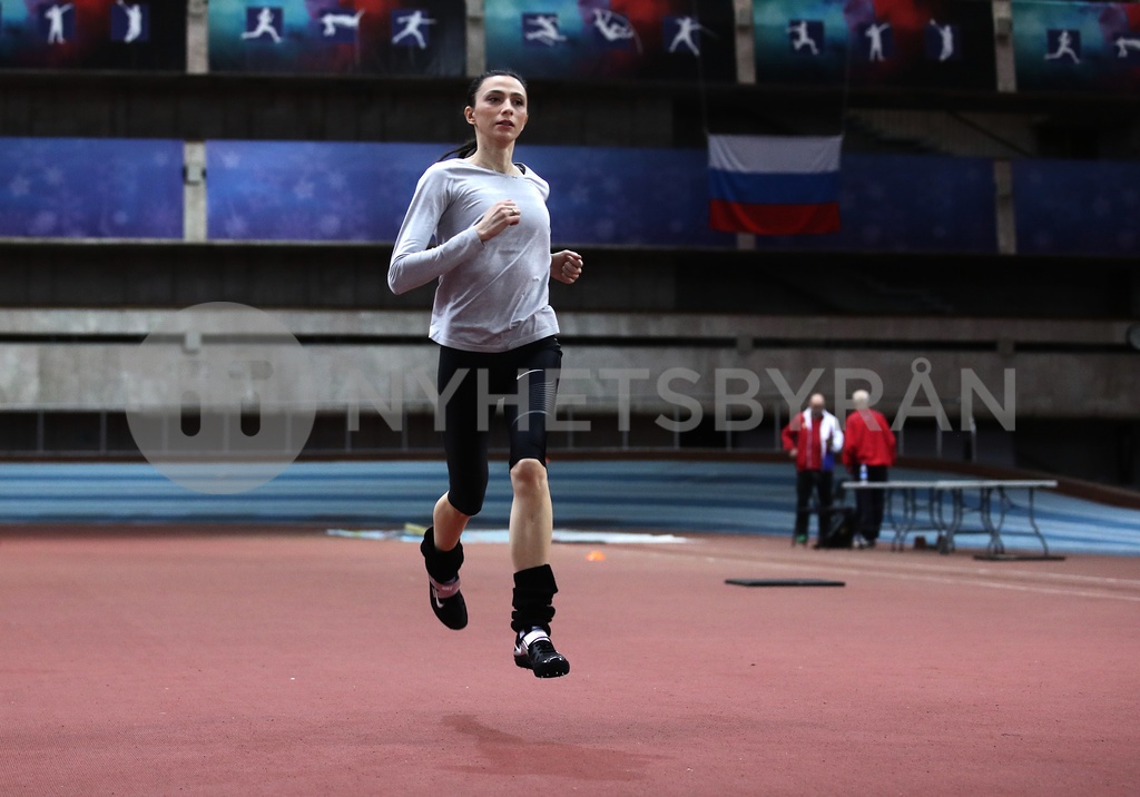 Russia Russian High Jumper Mariya Lasitskene In Training For Tokyo 
