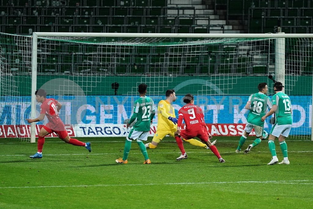 Ger Dfb Pokal Halbfinale Sv Werder Bremen Vs Rb Leipzig