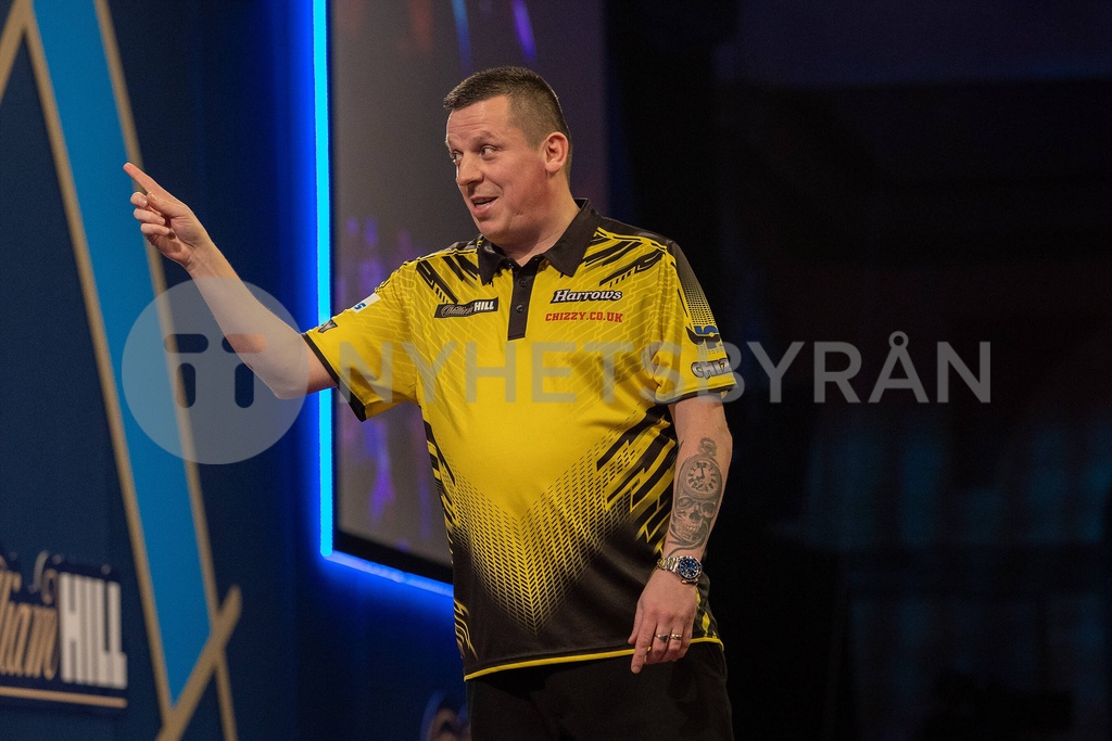 PDC World Darts Championship 2022 CAPTION CORRECTION Dave Chisnall