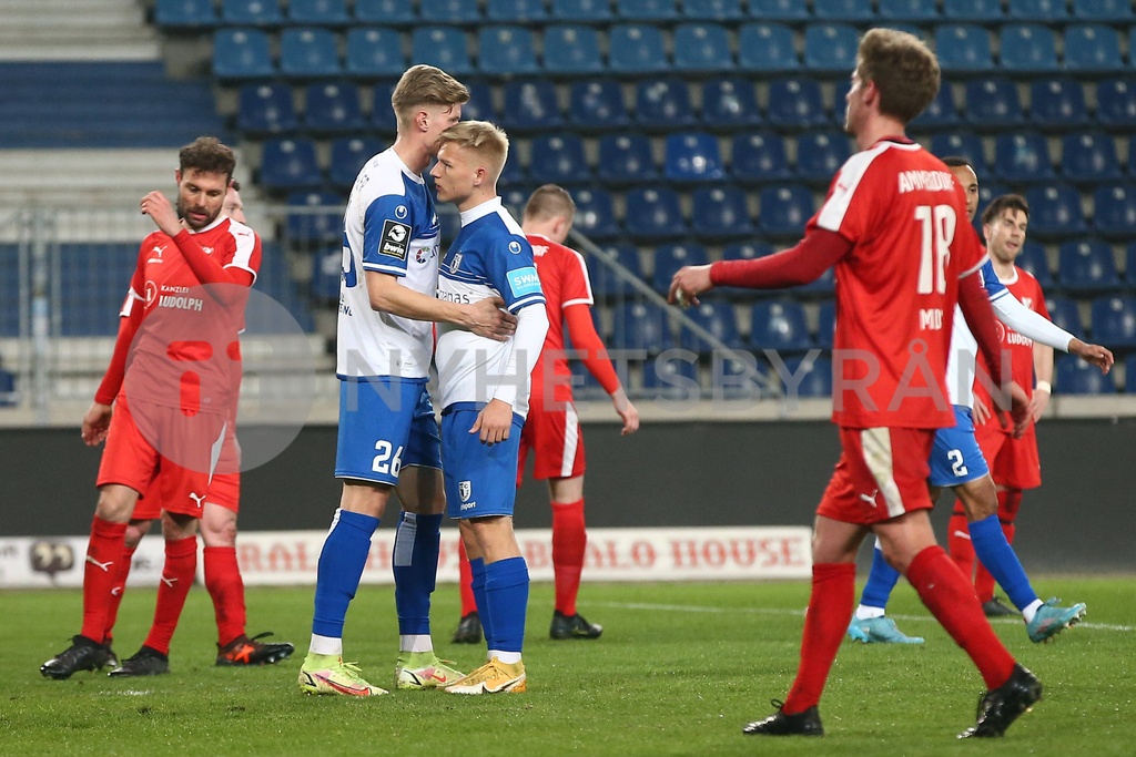 25.03.2022, Xgox, Fussball FSA Pokal Halbfinale, 1. FC Magdeburg - BSV ...