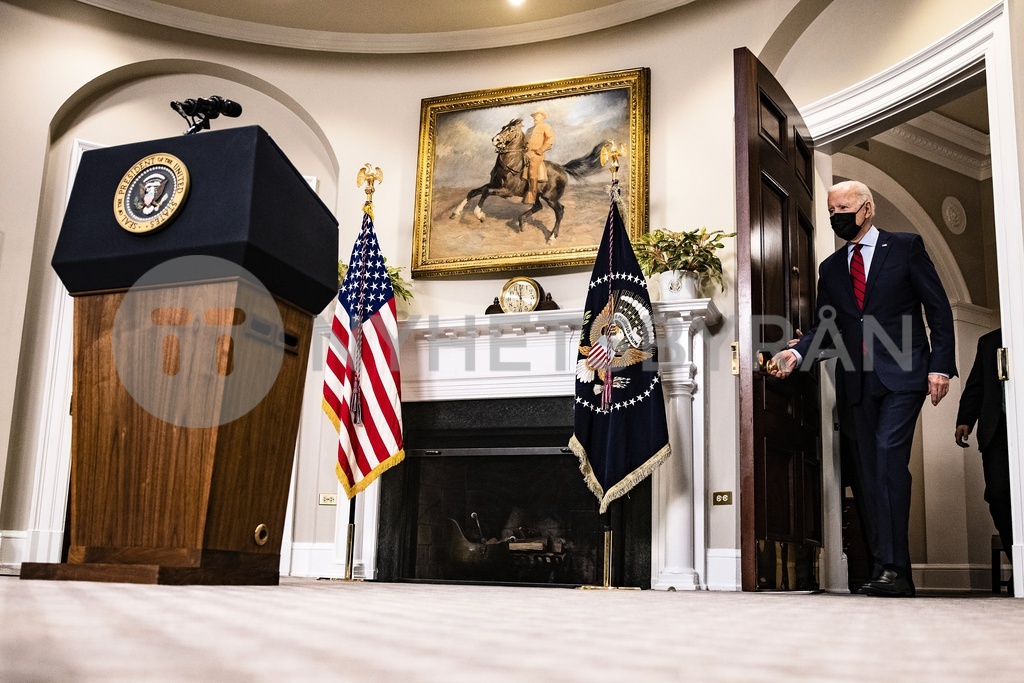 Biden Remarks on the US House Passage of the American Rescue Plan
