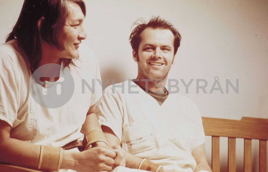 JACK NICHOLSON and WILL SAMPSON in ONE FLEW OVER THE CUCKOO'S NEST ...