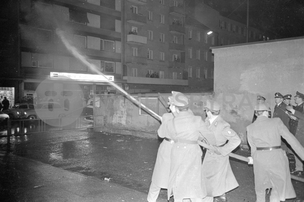Easter riots in Munich against Springer, 1968