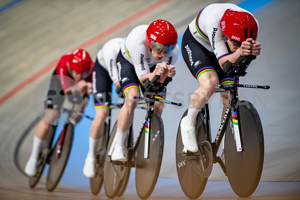 Denmark UEC Track Cycling European Championships Apeldoorn 2024