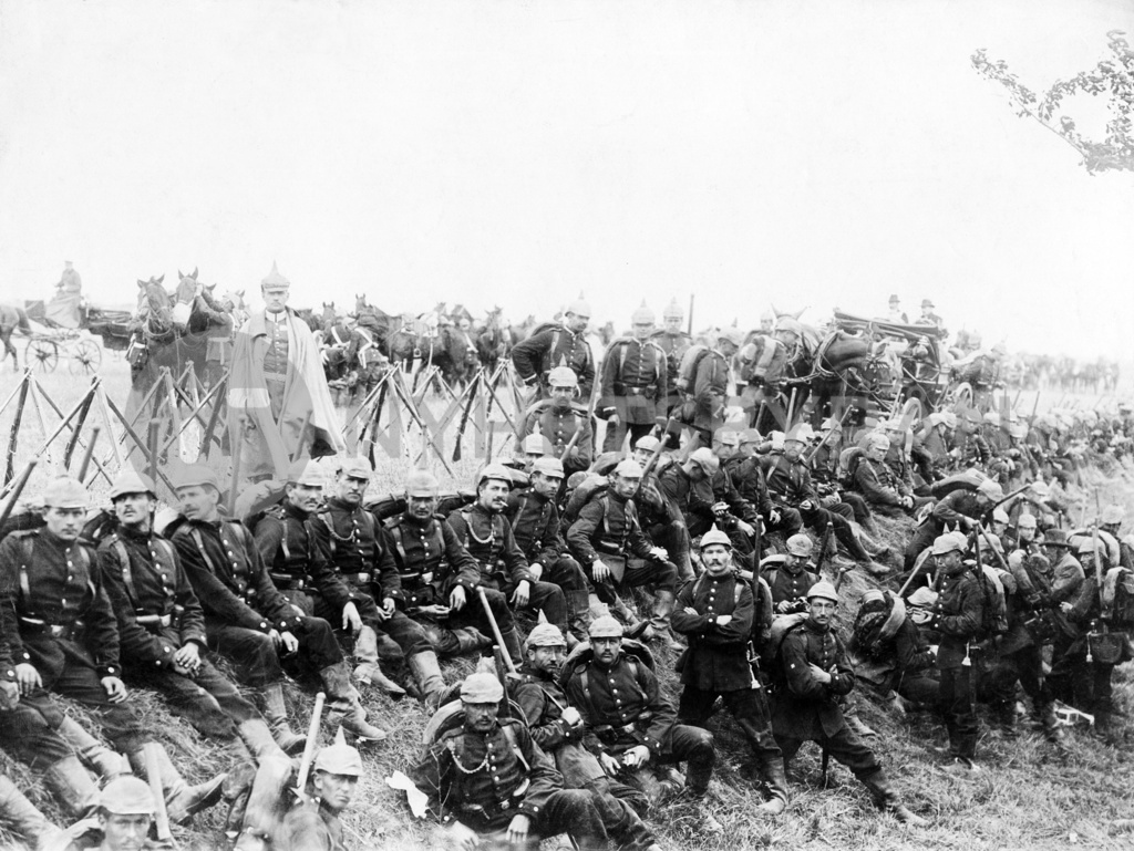 Resting period after an attack exercise, 1903