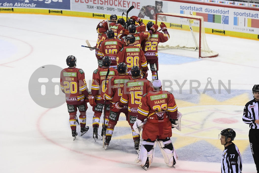 Eishockey DEL 08. Spieltag Düsseldorfer EG vs Krefeld Pinguine am 04.